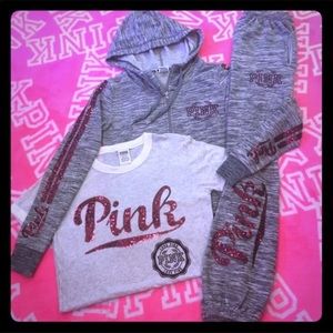 PINK Ruby Red Bling Outfit